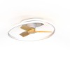 Ventilateur Plafond Ocean 78cm Blanc Bois MANTRA 8235