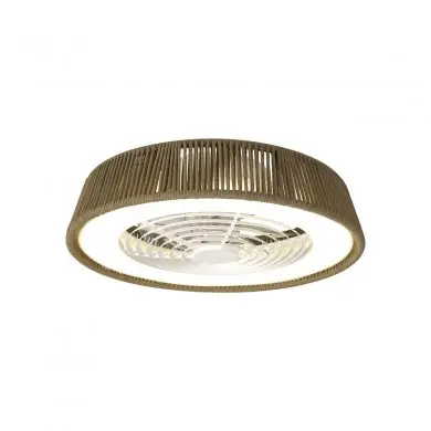 Ventilateur Plafond Sans Pales Polinesia Nautica 64,5cm Corde naturelle MAN_8227 8227 Ventilateur Plafond Sans Pales Polinesia Nautica 64,5cm Corde naturelle MANTRA 8227