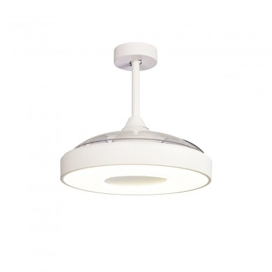 Ventilateur Plafond Rétractable Coin Fan 50cm Blanc MANTRA 8216