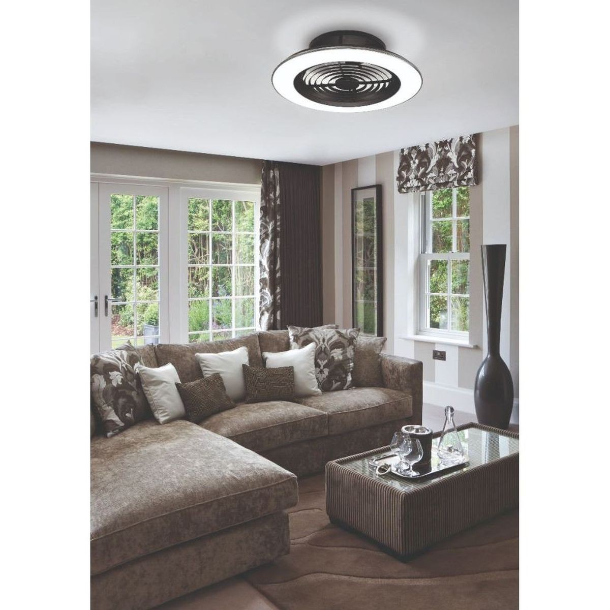 Westinghouse Widespan ventilateur de plafond, noir