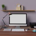 Lampe à poser WALLY Noir 1x42W