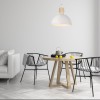 Suspension Scandinave Margot Blanc 1x15W E27 FARO 68564