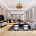 Suspension Style Tiffany Hexa 1x60W E27