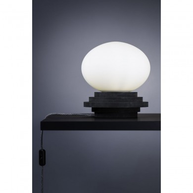 Lampe Amfi 1x40W E27 Gris Blanc MARKSLOJD 108408