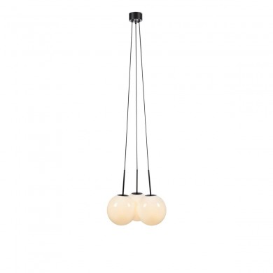 Suspension Dione 3x40W E14 Noir Blanc MARKSLOJD 108418