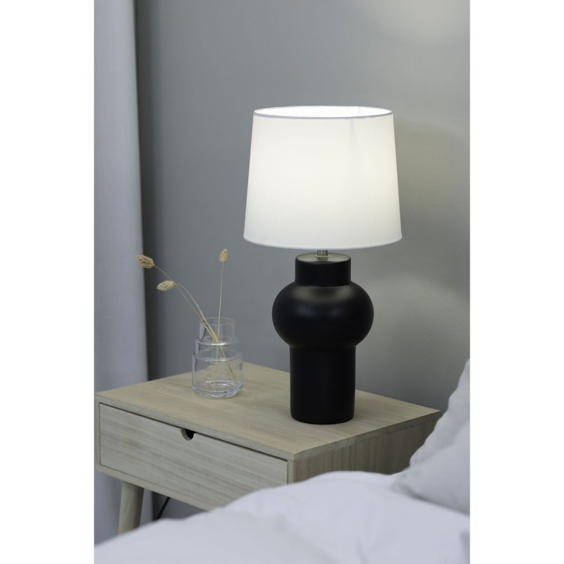 Lampe Shape 1x40W E27 Noir Blanc MARKSLOJD 108449