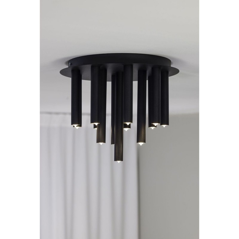 Plafonnier Gocce 13x10W G9 Noir MJ_108505 108505 Plafonnier Gocce 13x10W G9 Noir MARKSLOJD 108505
