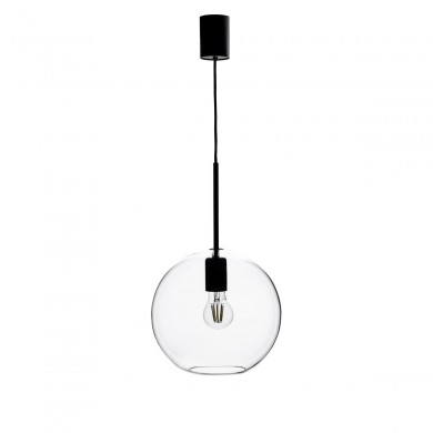 Suspension Patera 1x25W E27 Noir Transparent MARKSLOJD 108506