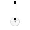 Suspension Patera 1x25W E27 Noir Transparent MARKSLOJD 108506