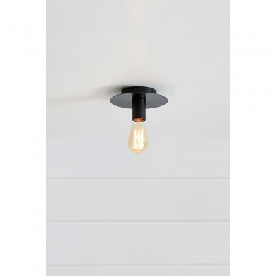 Plafonnier Piatto 1x40W E27 Noir MARKSLOJD 108540