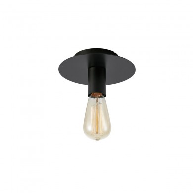Plafonnier Piatto 1x40W E27 Noir MARKSLOJD 108540