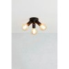 Plafonnier Mazzo 3x40W E27 Noir MARKSLOJD 108549