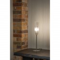 Lampe Tubo 1x40W E14 Noir Transparent