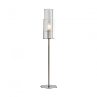 Lampe Tubo 1x40W E14 Nickel satiné Transparent MARKSLOJD 108558