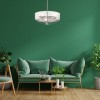 Lustre Saldana 5x40W Argent ELSTEAD LIGHTING klsaldana5