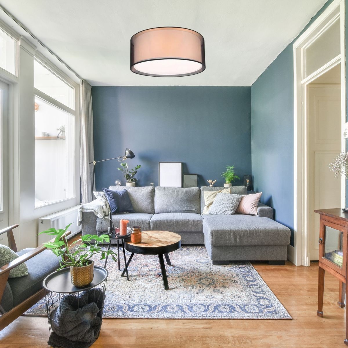 Plafonnier Série Gold 2 Ampoules Gu10 - Ledme