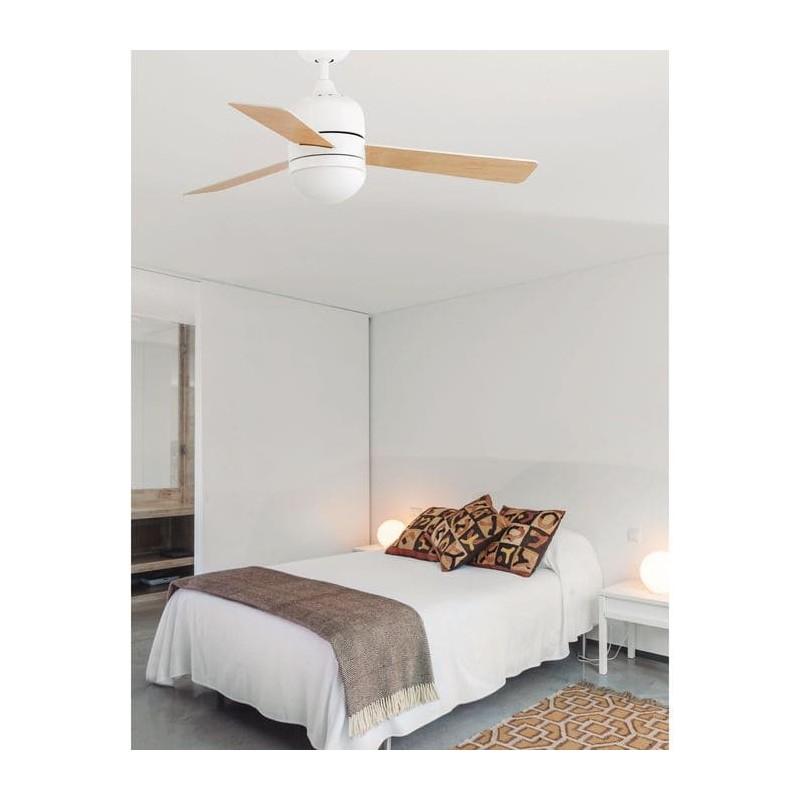 Ventilateur de plafond Cebu 102cm Blanc Erable FAR_33606 33606 Ventilateur de plafond Cebu 102cm Blanc Erable FARO 33606