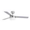 Ventilateur Plafond Faro Panay 122cm Nickel Acajou FARO 33608