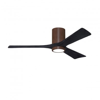 Ventilateur Plafond Irene 3HLK 132cm Noyer Noir ATLAS FAN IR3HLK-WN-BK-52