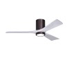 Ventilateur Plafond Irene 3HLK 132cm Bronze brossé Blanc ATLAS FAN IR3HLK-BB-MWH-52