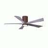 Ventilateur Plafond Irene 5HLK 132cm Noyer Bois vieilli ATLAS FAN IR5HLK-WN-BW-52