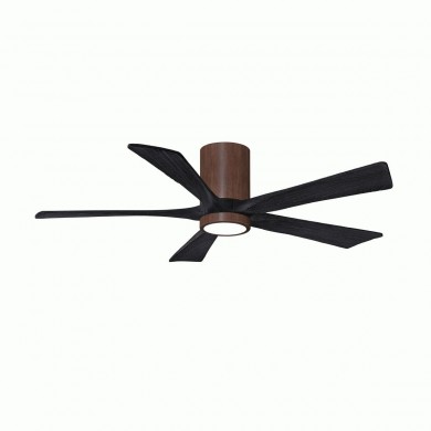 Ventilateur Plafond Irene 5HLK 132cm Noyer Noir ATLAS FAN IR5HLK-WN-BK-52