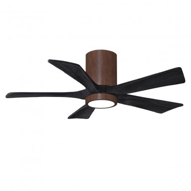 Ventilateur Plafond Irene 5HLK 107cm Noyer Noir ATLAS FAN IR5HLK-WN-BK-42