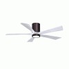 Ventilateur Plafond Irene 5HLK 132cm Bronze brossé Blanc ATLAS FAN IR5HLK-BB-MWH-52