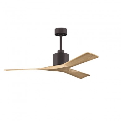 Ventilateur Plafond Nan 132cm Bronze Erable ATLAS FAN NK-TB-LM-52