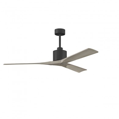 Ventilateur Plafond Nan 152cm Noir Frêne gris ATLAS FAN NK-BK-GA-60