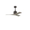 Ventilateur Plafond Nan 107cm Bronze Frêne gris ATLAS FAN NK-TB-GA-42