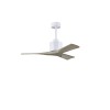 Ventilateur Plafond Nan 107cm Blanc Frêne gris ATLAS FAN NK-WH-GA-42