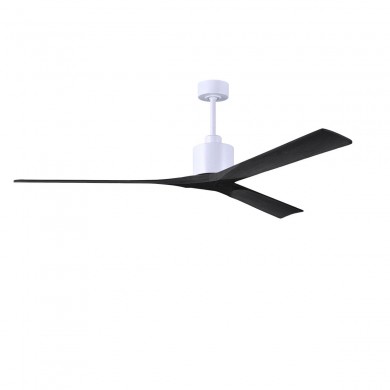 Ventilateur Plafond Nan XL 183cm Blanc Noir ATLAS FAN NKXL-WH-BK-72