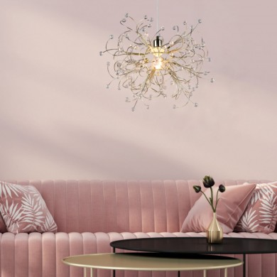 Suspension Gloria 1x40W E27 Laiton Poli TRIO LIGHTING R31311003
