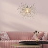 Suspension Gloria 1x40W E27 Laiton Poli TRIO LIGHTING R31311003