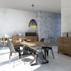 Suspension Tilda 1x40W E27 Noir Or 40cm TRIO LIGHTING R30661980