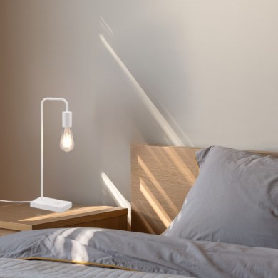 Lampe Milla 1x10W E27 Blanc Mat TRIO LIGHTING R59090131