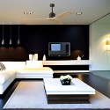 Ventilateur Plafond Nan XL 183cm Bronze Erable