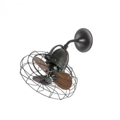 Ventilateur de Plafond et mural Keiki 43cm Brun Marron FAR_33715 33715 Ventilateur de Plafond et mural Keiki 43cm Brun Marron FARO 33715