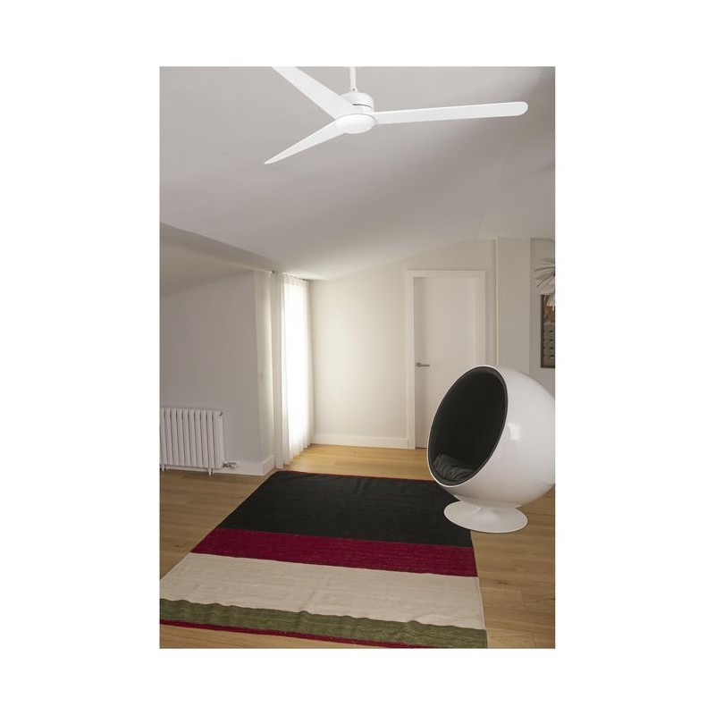 Ventilateur de Plafond Nu 132cm Blanc FARO 33721