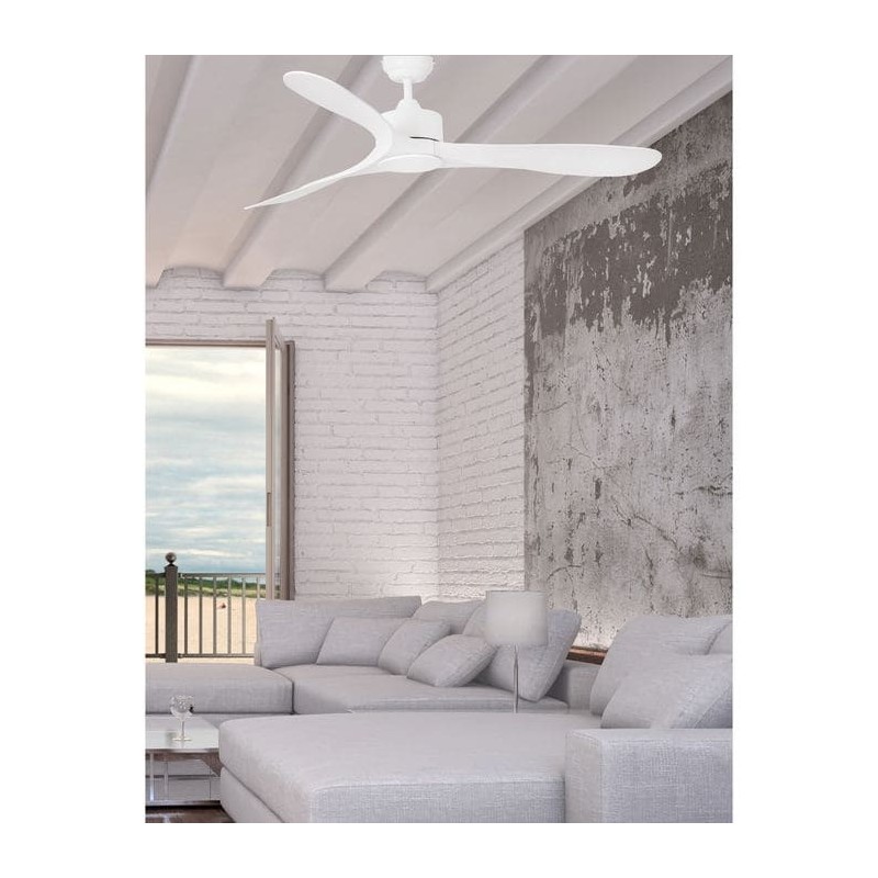 Ventilateur Plafond Luzon 132cm Blanc FAR_33750 33750 Ventilateur Plafond Luzon 132cm Blanc FARO 33750