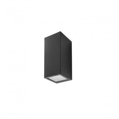 Applique extérieure Cube Small 2x8W GU10 Noir FORLIGHT PX-0056-NEG