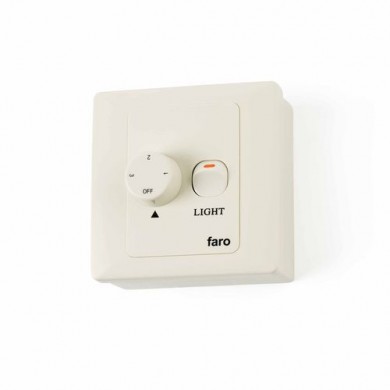 Régulateur de Mur Blanc pour ventilateur FARO FARO 33928