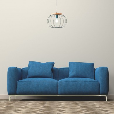 Suspension SORANA 1x40W Bleu Turquoise BRILLIANT 99234_73