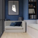 Suspension Angie 5W G9 LED Nickel Noir