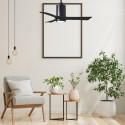 Ventilateur Plafond avec lumiere Patricia 106cm Noir