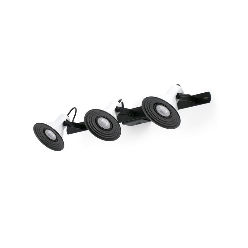 Applique Murale Cup Blanc 3 X GU10 LED 8W FAR_40588 40588 Applique Murale Cup Blanc 3 X GU10 LED 8W FARO 40588