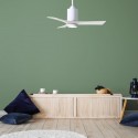 Ventilateur Plafonnier avec lumiere Patricia 106cm Blanc