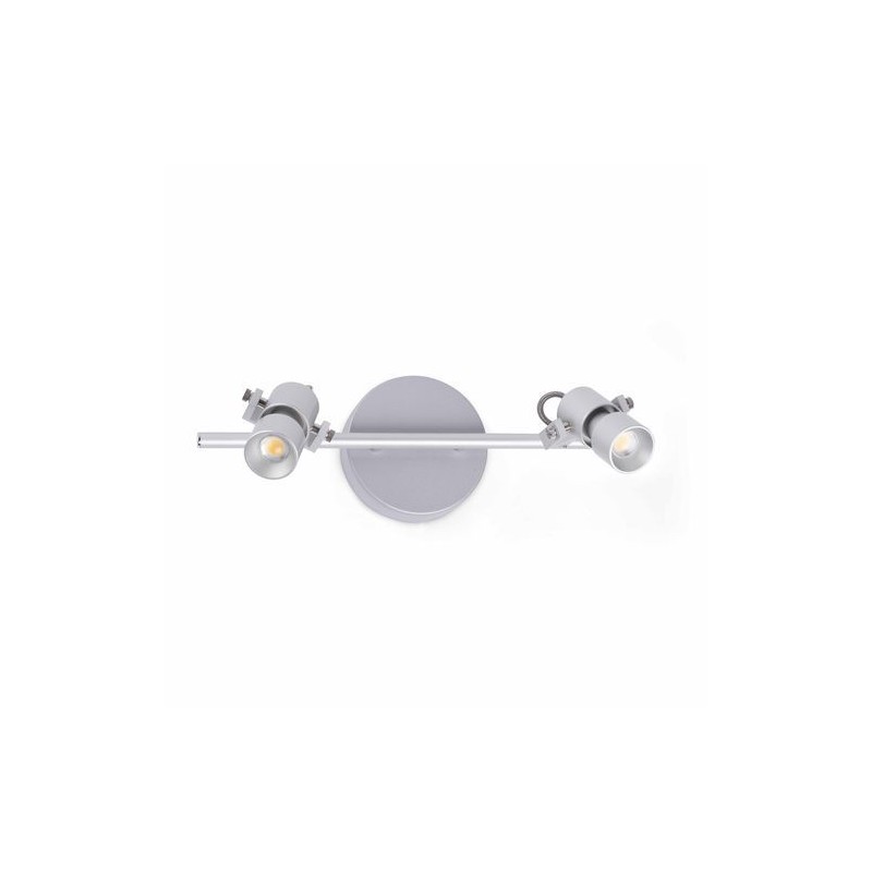 Applique 2 Applique Murale s Gris Led 12W -Eris-2 FAR_41101 41101 Applique 2 Applique Murale s Gris Led 12W -Eris-2 FARO 41101