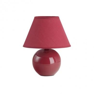 Lampe à poser PRIMO 1x40W E14 ROUGE BRILLIANT 61047/01